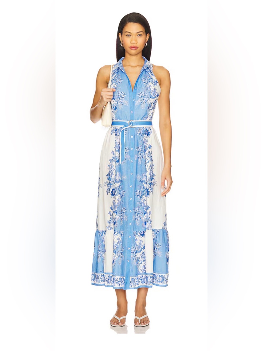 REVOLVE | Yumi Kim Sarita Maxi Dress in Mykonos Blue